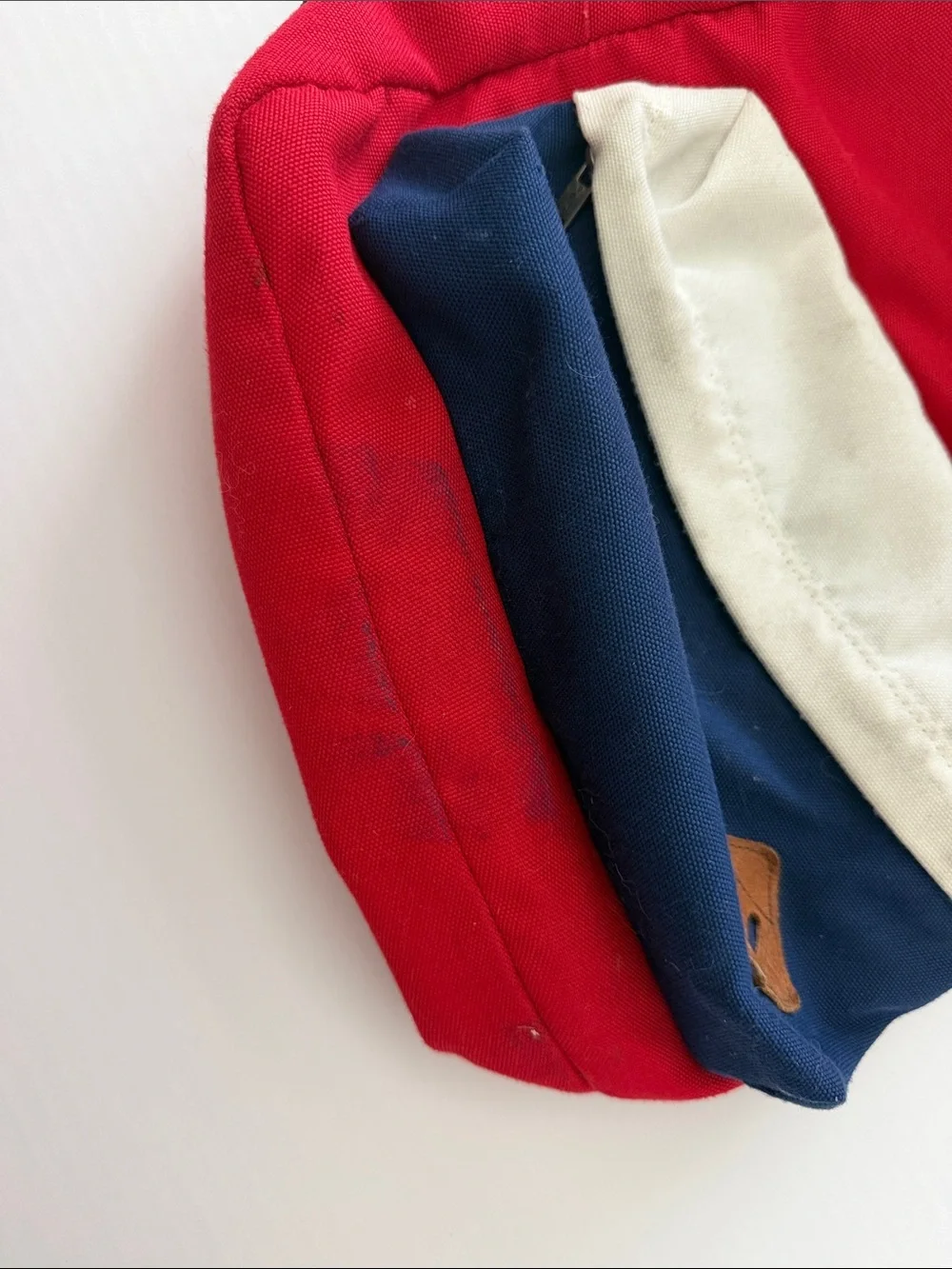 Vans Tricolor Red, Navy & White Everyday Backpack